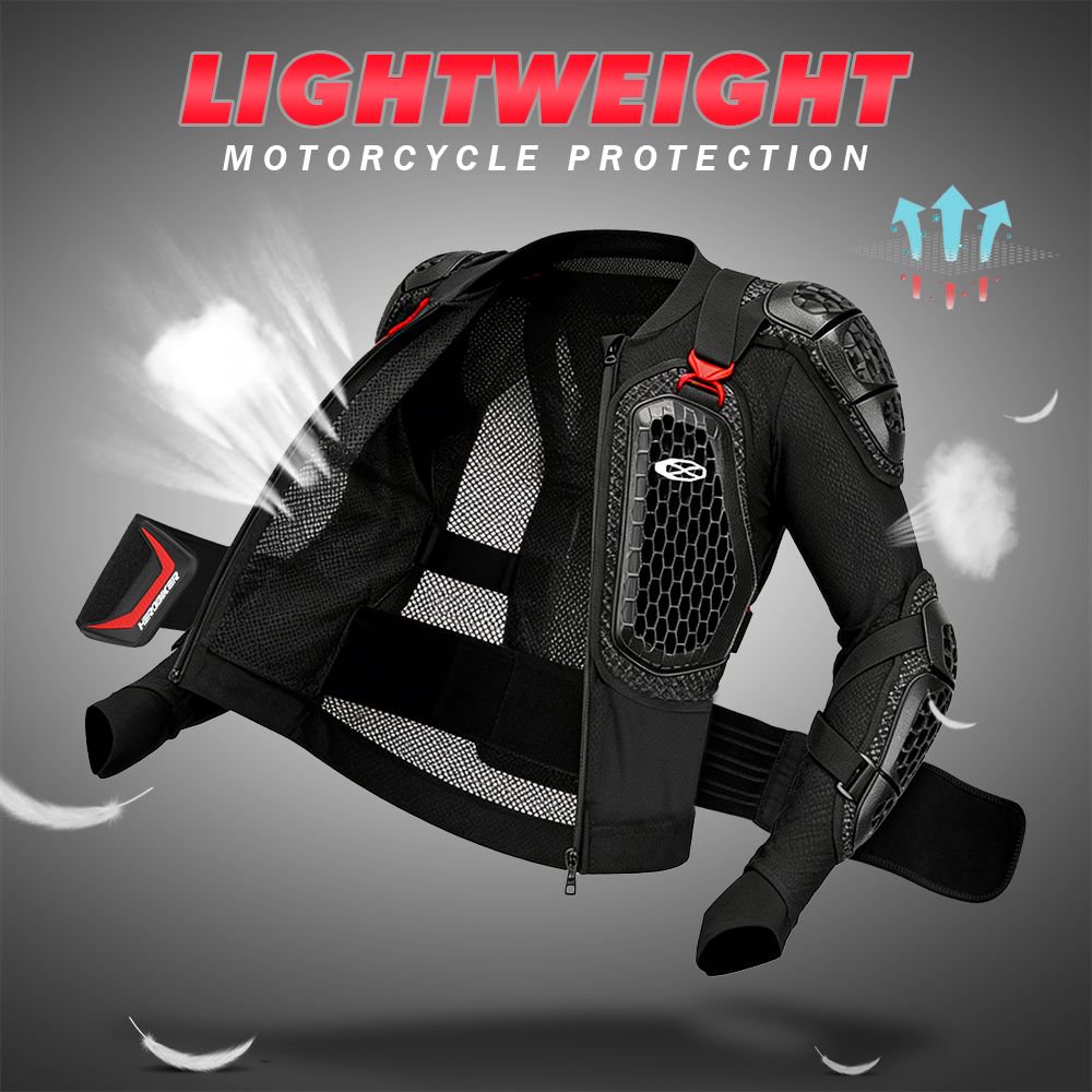 Motorcycle Gear Mens - 여름 통기성 오토바이 재킷 전신 보호대