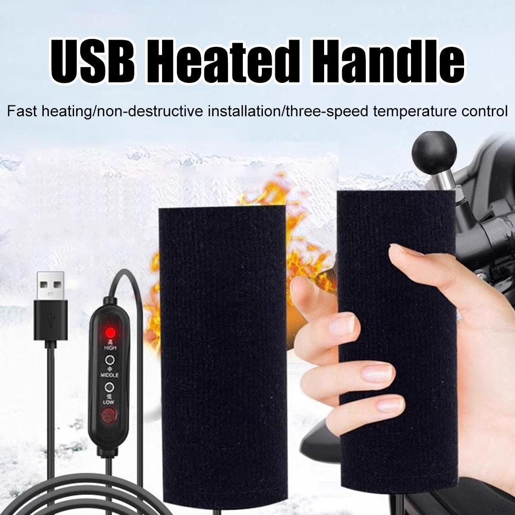 12V 3단 기어 오토바이 열선 핸들 그립 조절 가능한 - Handlebar Grip Heated 리뷰 및 가격