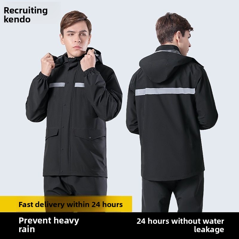 9XL 팻맨 반사 방수 레인코트 레인 팬츠 세트 플러스 - Motorcycle Gear Mens 리뷰 및 가격